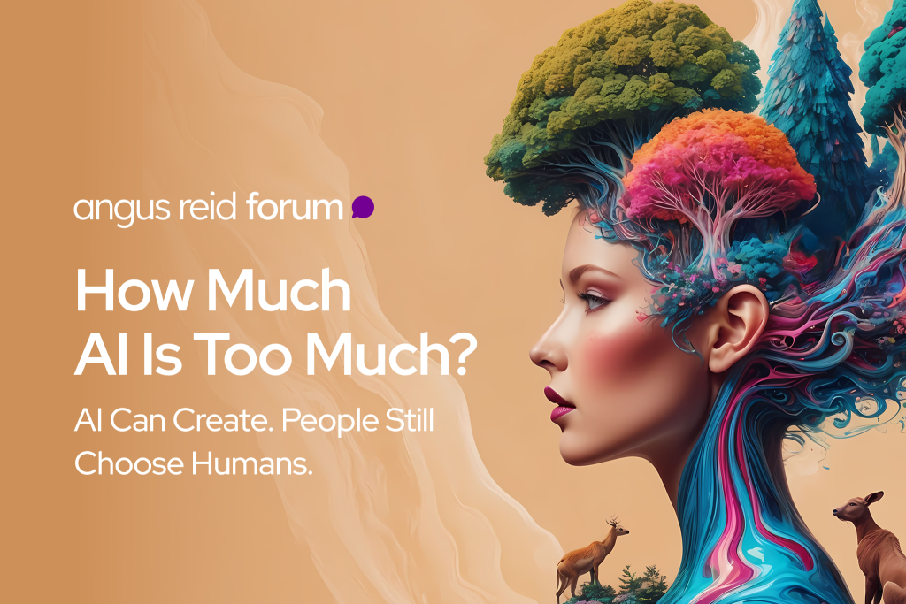 AI generated content survey showing Americans' views on AI created music, books, movies, and television